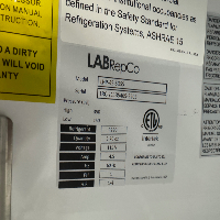 LabRepCo Double Door Stainless Steel Refrigerator image 2